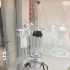 8.5" 5-Arm Percolator Water Pipe With Down Stem and Bowl